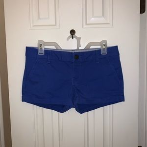 Kohl’s SO Brand Low Rise Chino Shortie Shorts Blue Size 7